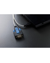 digitus Kabel adapter USB 2.0 do RS232 (DB9) | Chipset FTDI (FT232RNL) | PVC, transparentny | Mocowanie na śruby | 1.8m - nr 2