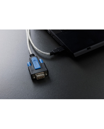 digitus Kabel adapter USB 2.0 do RS232 (DB9) | Chipset FTDI (FT232RNL) | PVC, transparentny | Mocowanie na śruby | 1.8m nr 2
