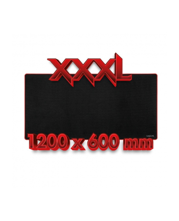 logilink Podkładka pod mysz XXXL dla graczy, czarna