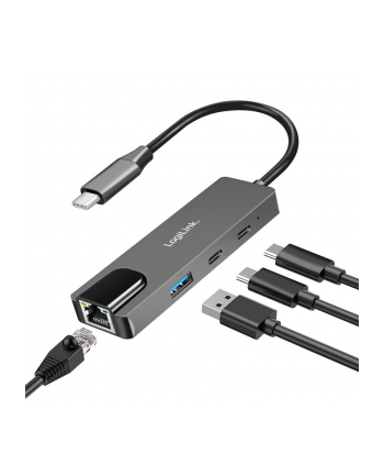 logilink Hub USB 3.2 Gen 1,3port y, z 2.5G Gigabit ethernet nr 2