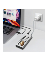 logilink Hub 7xUSB-A/C z przełącznikiem on/off - nr 5
