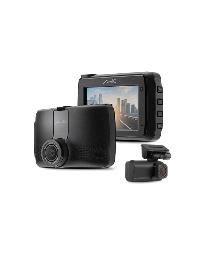 mio Rejestrator samochodowy MiVue 903WD Dual Starvis 2 HDR 2,5 K GPS WIFI Parking KIT główny