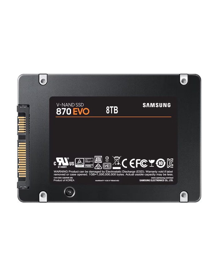 samsung Dysk SSD 870EVO MZ-77E8T0B/EU 8TB główny