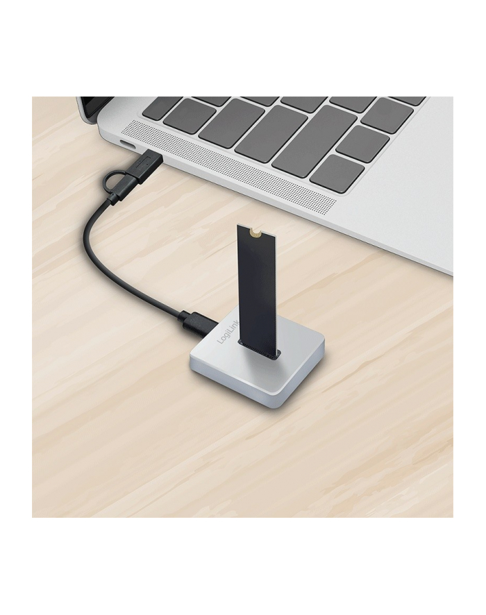 logilink Stacja dokująca dla M.2 NVMe, USB 3.2 Gen2 główny