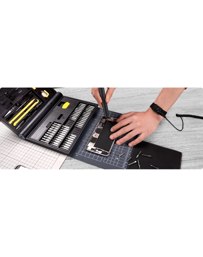 fanttik Wkrętak akumulatorowy E1 Nex Workstation, zestaw główny