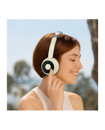 logilink Słuchawki z mikrofonem, BT6.0, ANC, brązowe