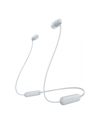 sony Słuchawki WI-C100 białe