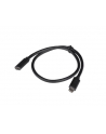 lanberg Przedłużacz USB-C M/F 3.1 0.5m czarny - nr 4