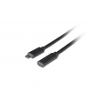 lanberg Przedłużacz USB-C M/F 3.1 1.5m czarny - nr 1
