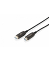 digitus Kabel połączeniowy hybrydowy HDMI AOC | HDMI-A męski-męski | HDMI 2.1 | UHD-2 8K@60Hz | 48Gbps |HDR, eARC, HDCP 2.2, CEC | 70m - nr 1