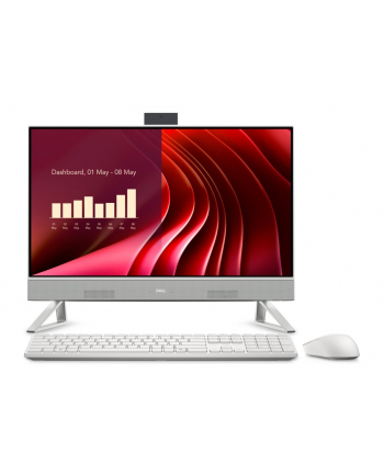 Komputer Dell 24 All-in-One EC24250 Win11Pro CORE 7-150U/  16GB/1TB/23.8 FHD Touch/Intel Graphics/Cam/WLAN + BT/3Y ProSupport