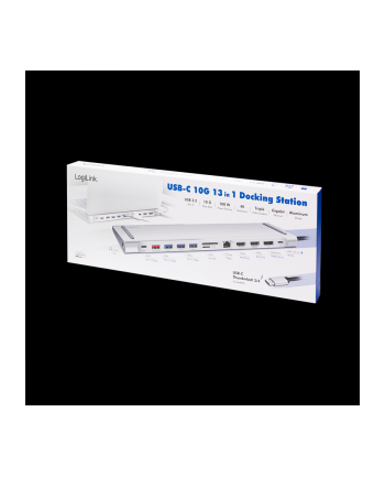 logilink Stacja dokująca USB3.2 ,USB-C,12-portów, PD