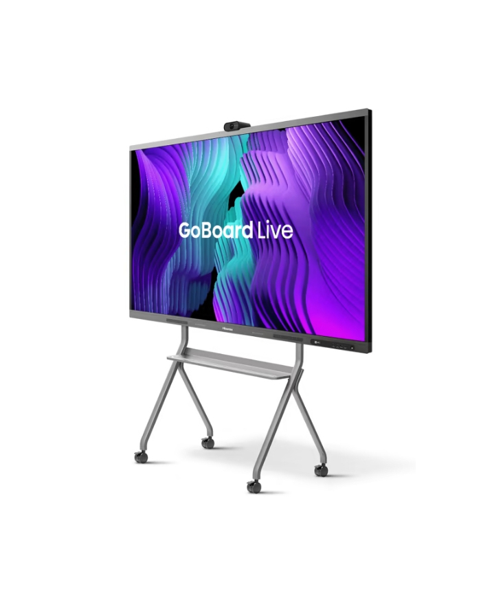 hisense Monitor interaktywny 86MR6DE 86 '' 4K GoBoard Live zaawansowany wyświetlacz interaktywny z wbudowaną kamerą 4K główny