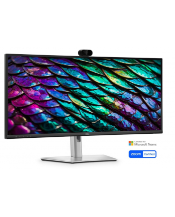 dell Monitor P3426WEB 34 cale IPS Zakrzywiony WQHD (3440x1440)/21:9/HDMI/DP/4xUSB/2xUSB-C/RJ45/Kamera/Głośniki/3Y