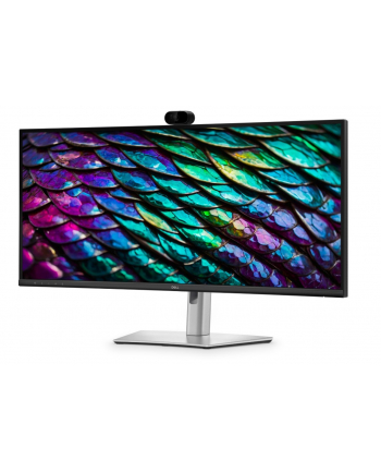dell Monitor P3426WEB 34 cale IPS Zakrzywiony WQHD (3440x1440)/21:9/HDMI/DP/4xUSB/2xUSB-C/RJ45/Kamera/Głośniki/3Y