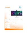 dell Monitor P3426WEB 34 cale IPS Zakrzywiony WQHD (3440x1440)/21:9/HDMI/DP/4xUSB/2xUSB-C/RJ45/Kamera/Głośniki/3Y - nr 8