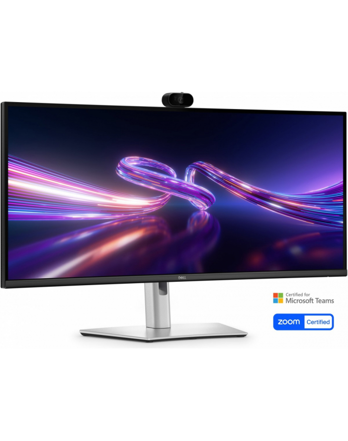 dell Monitor P3426WEV 34 cale IPS Curved WQHD (3440x1440)/21:9/HDMI/DP/4xUSB/2xUSB-C/RJ45/Camera/3Y główny