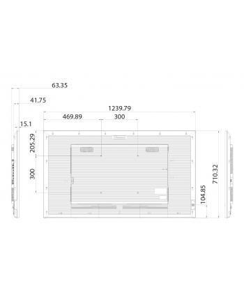 hisense Monitor 55DM66D 55 '' 4K UHD IPS Digital Signage Display 24/7 nr 2