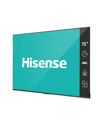 hisense Monitor 75DP30FE 75 '' 4K UHD ADS Digital Signage Display 16/7