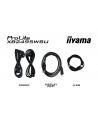 iiyama Monitor 24 cale XB2495WSU-B1  IPS,16:10,350cd,4ms,HDMI, 100Hz,1500:1, 4xUSB,2x2W,HAS150 (PIVOT) - nr 21