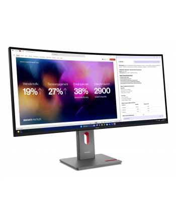 lenovo Monitor 39.7 cala ThinkVision P40WD-40 64B4YAT1EU