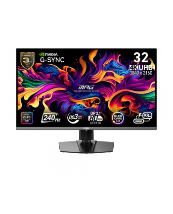 msi Monitor MPG 322URX QD-OLED 31.5/LED/FLAT/240Hz/Czarny nr 1