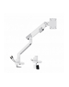 art Uchwyt biurkowy gazowy do 1 monitora LED/LCD 17-35' L-29GD 2-11kg 2xUSB 3.0 Premium White - nr 1