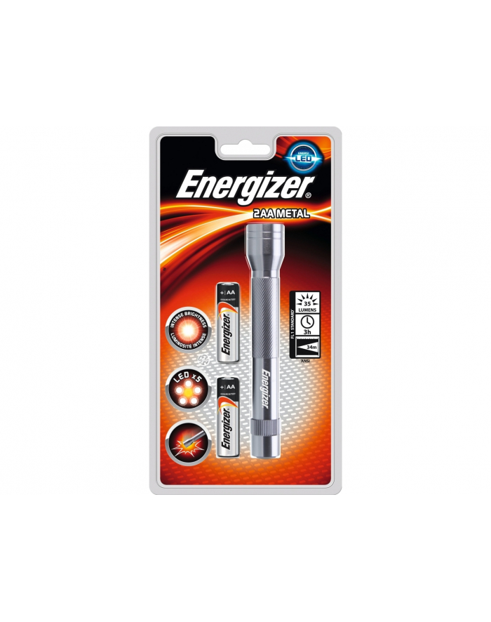 energizer Latarka ręczna LED METAL 90 lumenów srebrna główny