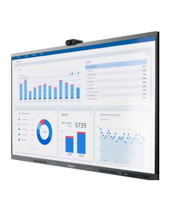 hisense Monitor intereaktywny 65WM6FE 65 '' 4K GoBoard Live Pro Advanced Interactive Display