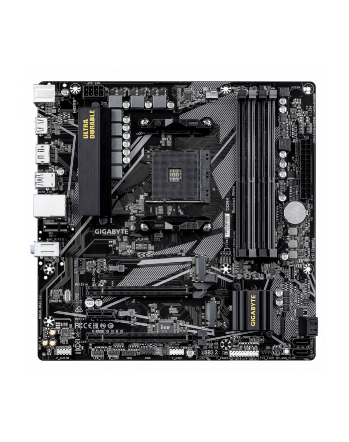 gigabyte Płyta główna B550M DS3H R2 AM5 4DDR4 DP/HDMI mATX główny