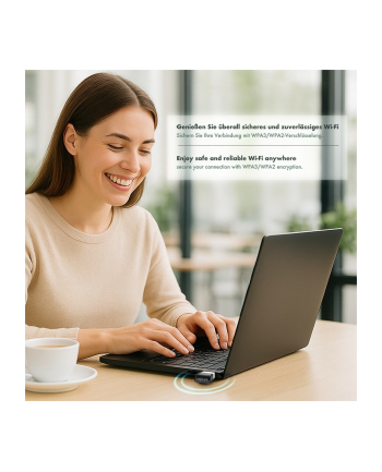 logilink Adapter bezprzewodowy USB WLAN, 11ac, 650Mbit