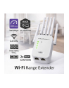 qoltec Wzmacniacz sygnału WiFi | Repeater | Access Point | 300Mb/s | 6  anten | 2xRJ45 - nr 9