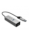 i-tec Hub metalowy USB-C/USB-A 3 2x USB-C/1x USB-A / 2.5GLAN - nr 1