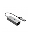 i-tec Hub metalowy USB-C/USB-A 3 2x USB-C/1x USB-A / 2.5GLAN - nr 9