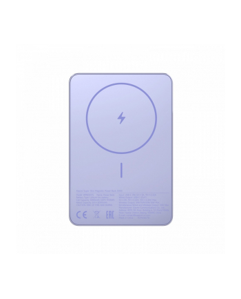 xiaomi PowerBank Super Slim Magnetic 5000 fioletowy nr 1