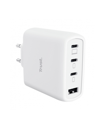 trust Ładowarka biała MAXO GaN 65W 3xUSB-C 1xUSB-A nr 1