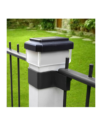 greenblue Lampa solarna LED na słupek GB128 WW 100x100 mm 3200K