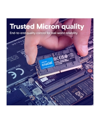 crucial Pamięć DDR5 SODIMM 16GB/5600 CL46 (16Gbit) Tray