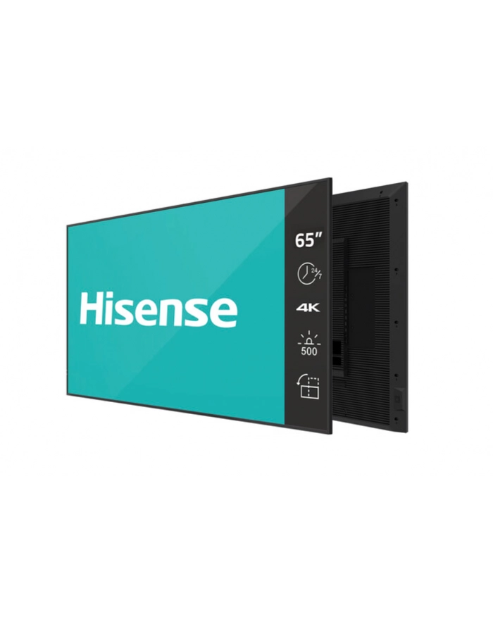 hisense Monitor 65DM66D 65 '' 4K UHD IPS Digital Signage Display 24/7 główny