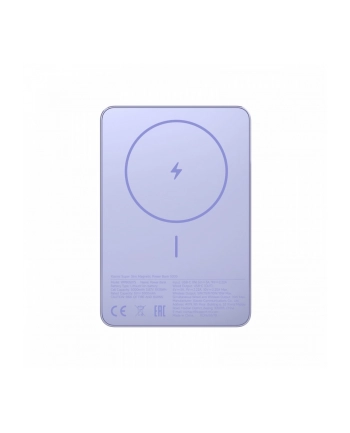 xiaomi PowerBank Super Slim Magnetic 5000 fioletowy