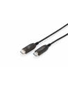 digitus Kabel połączeniowy hybrydowy HDMI AOC | HDMI-A męski-męski | HDMI 2.1 | UHD-2 8K@60Hz | 48Gbps |HDR, eARC, HDCP 2.2, CEC | 80m - nr 1