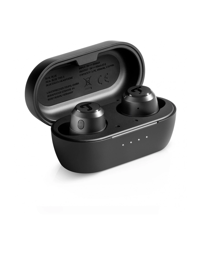Teufel Real Blue Tws 3 Zestaw Słuchawkowy Bezprzewodowy Douszny Połączenia/Muzyka Bluetooth Czarny (107000900) główny