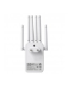 qoltec Wzmacniacz sygnału WiFi | Repeater | Access Point | 300Mb/s | 6  anten | 2xRJ45 - nr 4
