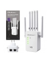qoltec Wzmacniacz sygnału WiFi | Repeater | Access Point | 300Mb/s | 6  anten | 2xRJ45 - nr 6