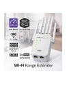 qoltec Wzmacniacz sygnału WiFi | Repeater | Access Point | 300Mb/s | 6  anten | 2xRJ45 - nr 9