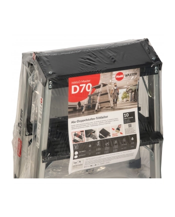 Hailo Master D70 2 x 2 Step Folding Stool nr 1