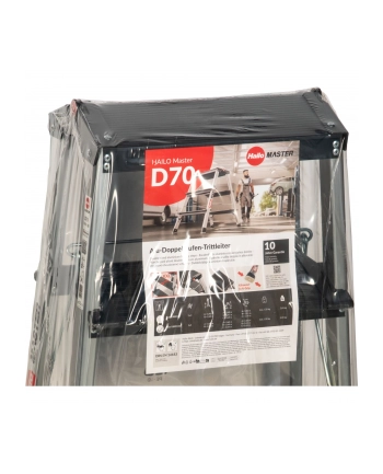 Hailo Master D70 2-3 Steps Double-Sided Folding Ladder nr 1