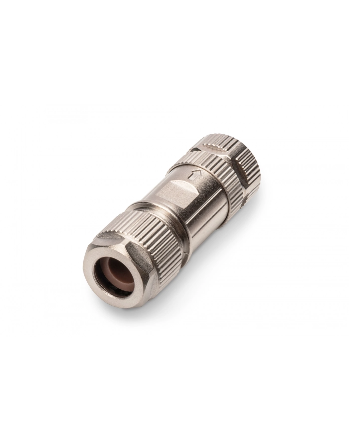 Digitus Gniazdo M12 X-kodowane konfigurowalne na miejscu IP67 Cat.6A (DN936M12J) główny