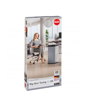 Hailo Big-Box Swing H-0860-211 Kosz Xl 52L Stalowy nr 1
