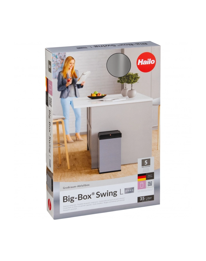 Hailo Big-Box Swing L silver główny